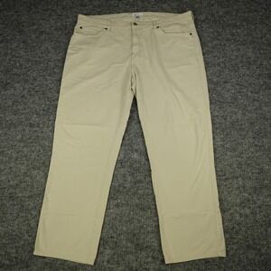 Peter Millar Pants Mens 40 Beige‎ Vintage 5 Pocket Canvas Straight Leg Casual
